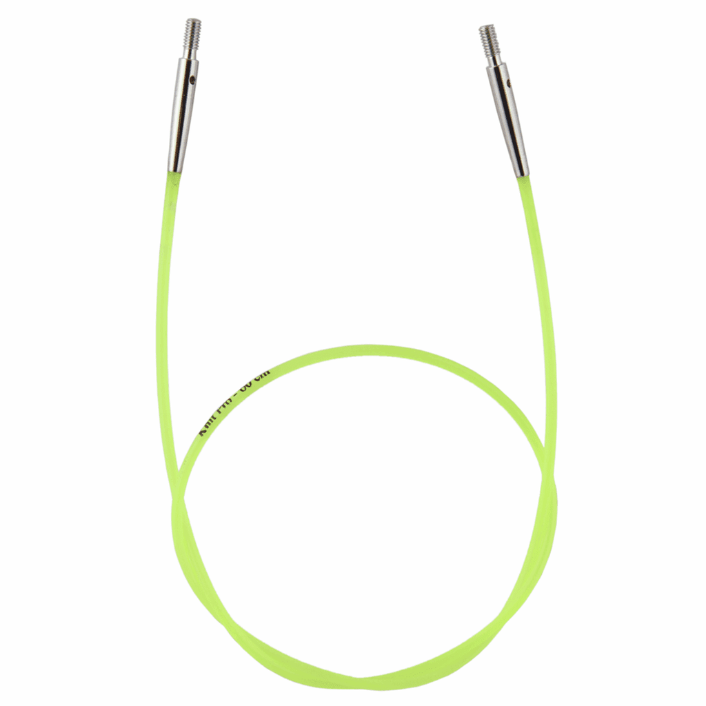 KnitPro Interchangeable Circular Needle Cables - Colour Coded
