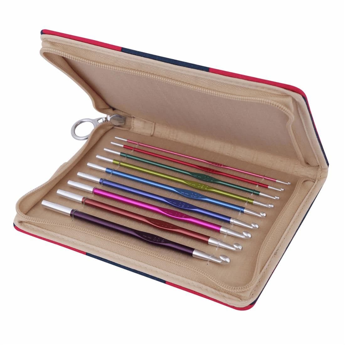 Knitpro Zing Crochet Hook 9 Piece Set 47480