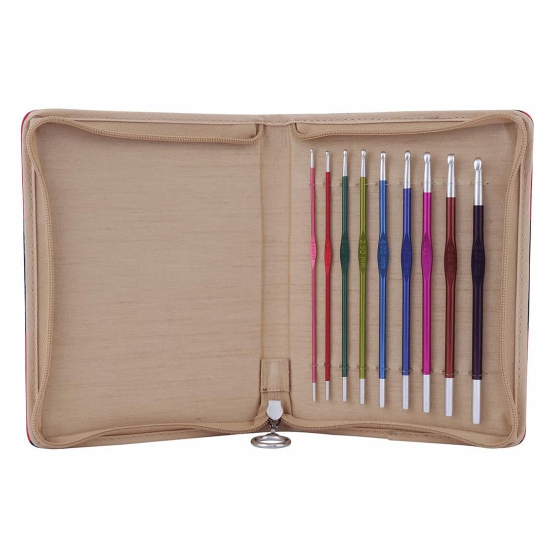 Knitpro Zing Crochet Hook 9 Piece Set 47480