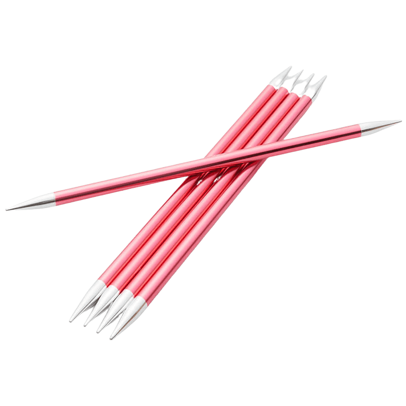 KnitPro Zing Double Pointed Needles - 15cm Set of 5