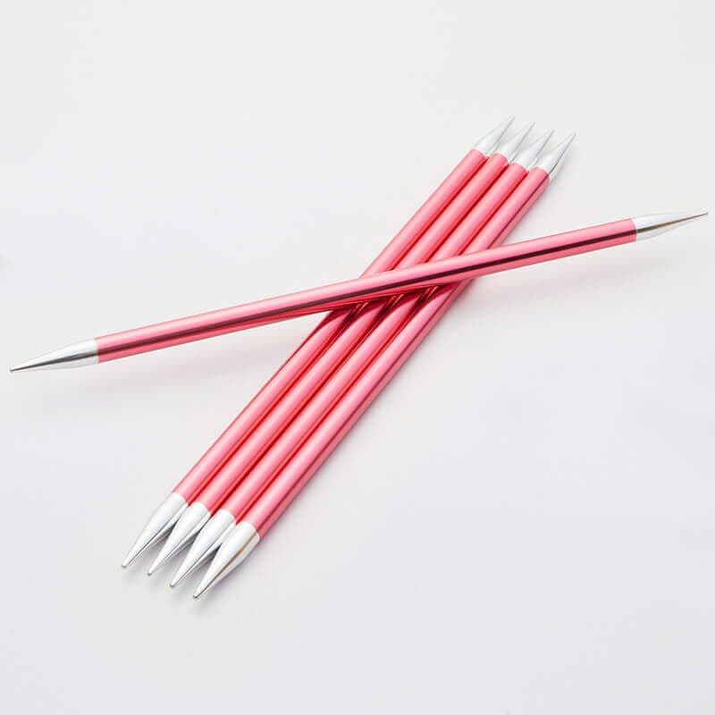 KnitPro Zing Double Pointed Needles - 15cm Set of 5