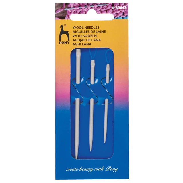 Pony Aluminium Wool Needles