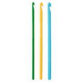 Pony Children's Plastic Crochet Hook Set - Set of 3