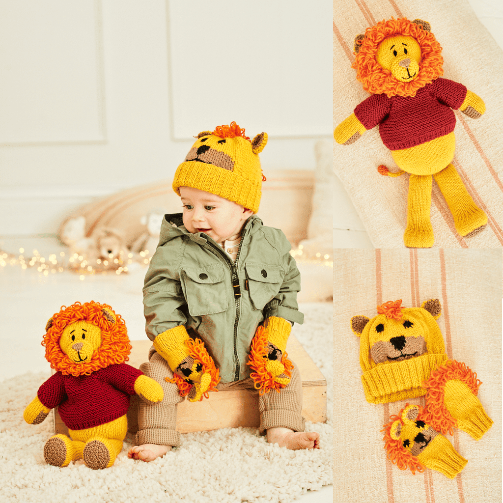 Rory the Lion Bellissima / Special DK Pattern 9868  - PDF Download