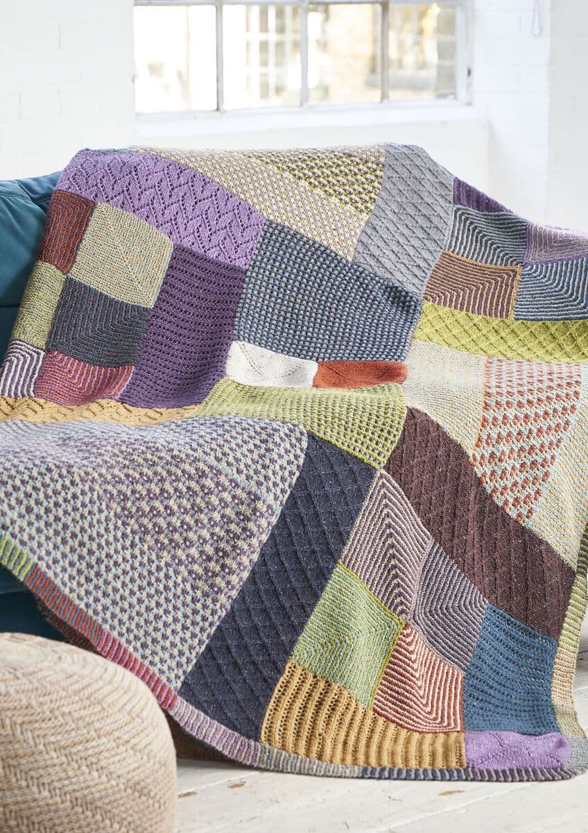 Rowan Lisa Richardson Elder Throw - Knit Along (KAL)