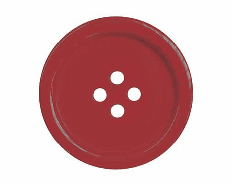 Set of 2 Large Dyed Round Buttons [P975] 34mm