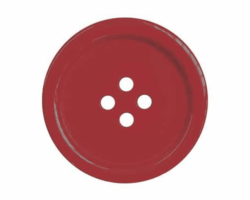 Set of 2 Large Dyed Round Buttons [P975] 34mm