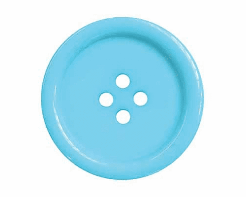 Set of 2 Large Dyed Round Buttons [P975] 38mm