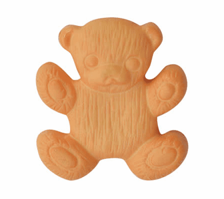 Set of 4 Teddy Bear Buttons [K1377] 16mm