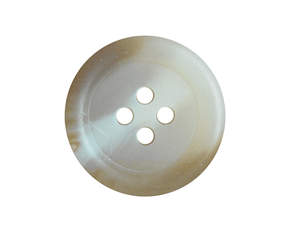 Set of 5 Aran Round Polyester Buttons [P515] 12.5mm