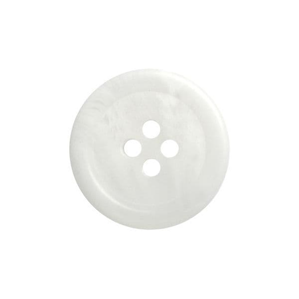 Set of 5 Round Aran Polyester Buttons [P151] 20mm