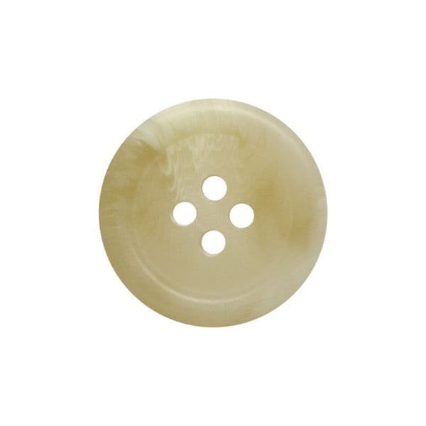 Set of 5 Round Aran Polyester Buttons [P151] 8mm