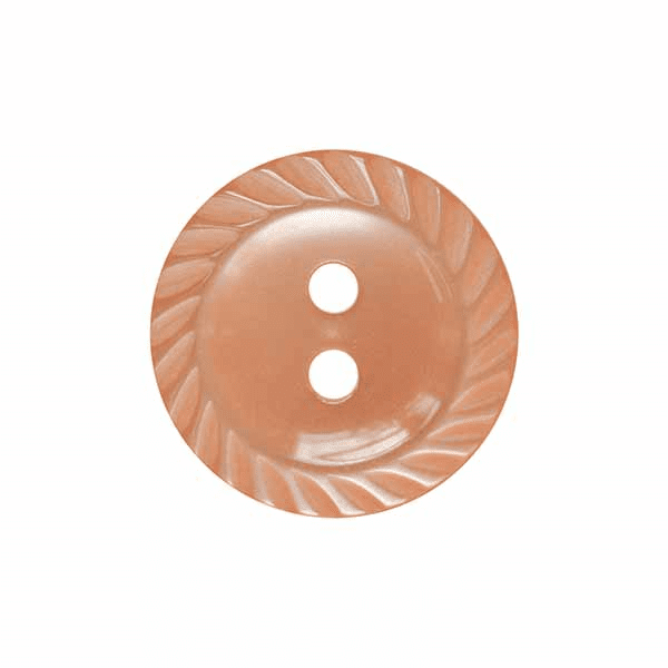 Set of 5 Round Milled Buttons [P527] 16mm