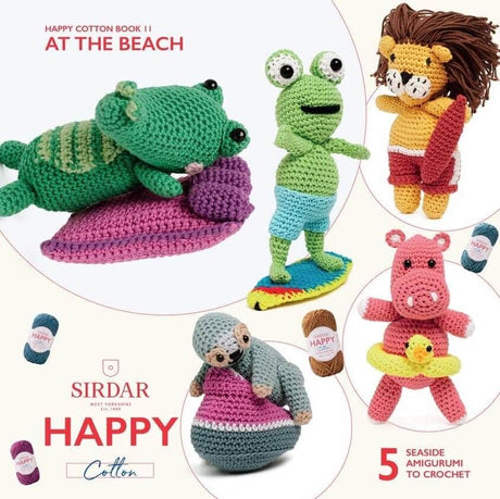 Sirdar Happy Cotton Pattern Book - At the Beach