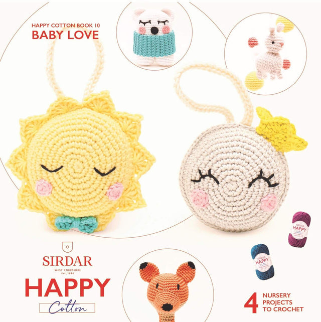 Sirdar Happy Cotton Pattern Book - Baby Love Book 2