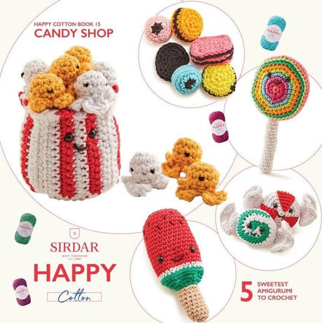 Sirdar Happy Cotton Pattern Book - Candy Shop