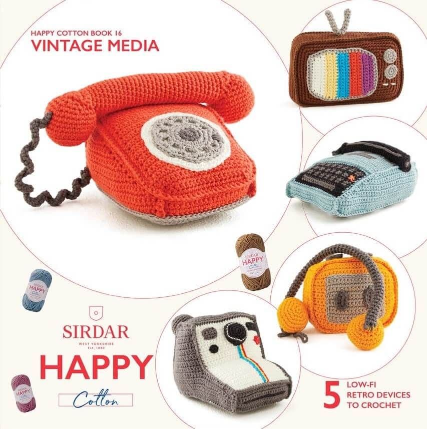 Sirdar Happy Cotton Pattern Book - Vintage Media