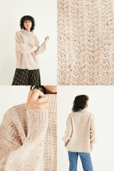 Sirdar Haworth Tweed DK Sweater Pattern 10299