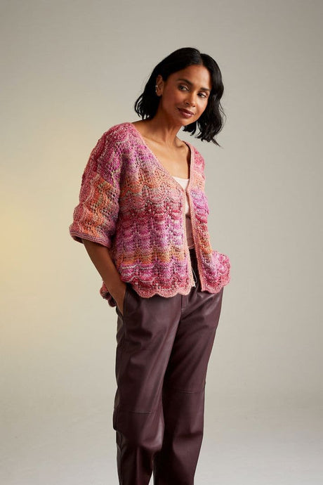 Sirdar Jewelspun Aran Caridgan Pattern 10715