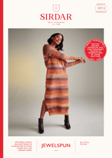 Sirdar Jewelspun Aran Dress Pattern 10712