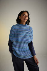 Sirdar Jewelspun Aran Poncho Pattern 10721