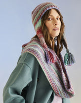 Sirdar Jewelspun Chunky Hat & Snood Pattern 10709