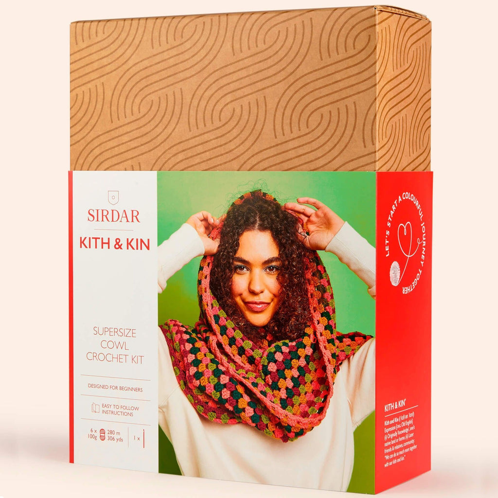 Sirdar Kith & Kin Crochet Kit - Oversize Cowl
