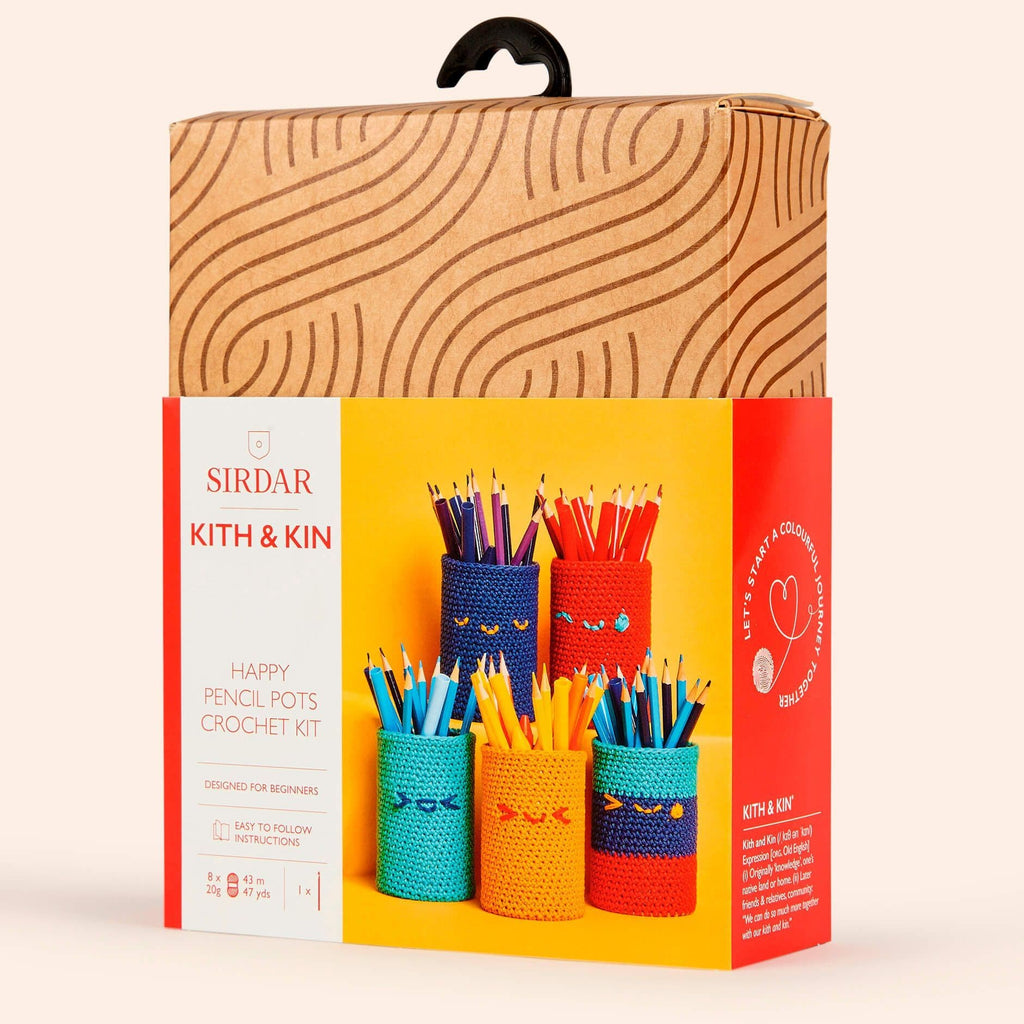 Sirdar Kith & Kin Crochet Kit - Pencil Pots