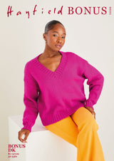 Sirdar Mood Boosting Collection Sweater Pattern 10596