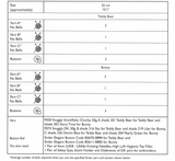 Sirdar Snuggly Snowflake Chunky Teddy Pattern 5399