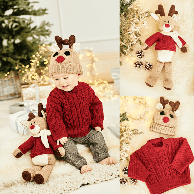 Stylecraft Bellissima / Special DK Toy, Sweater & Hat Pattern 9869 - PDF Download