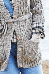 Stylecraft Highland Heathers Aran Cardigan Pattern 9872 - PDF Download