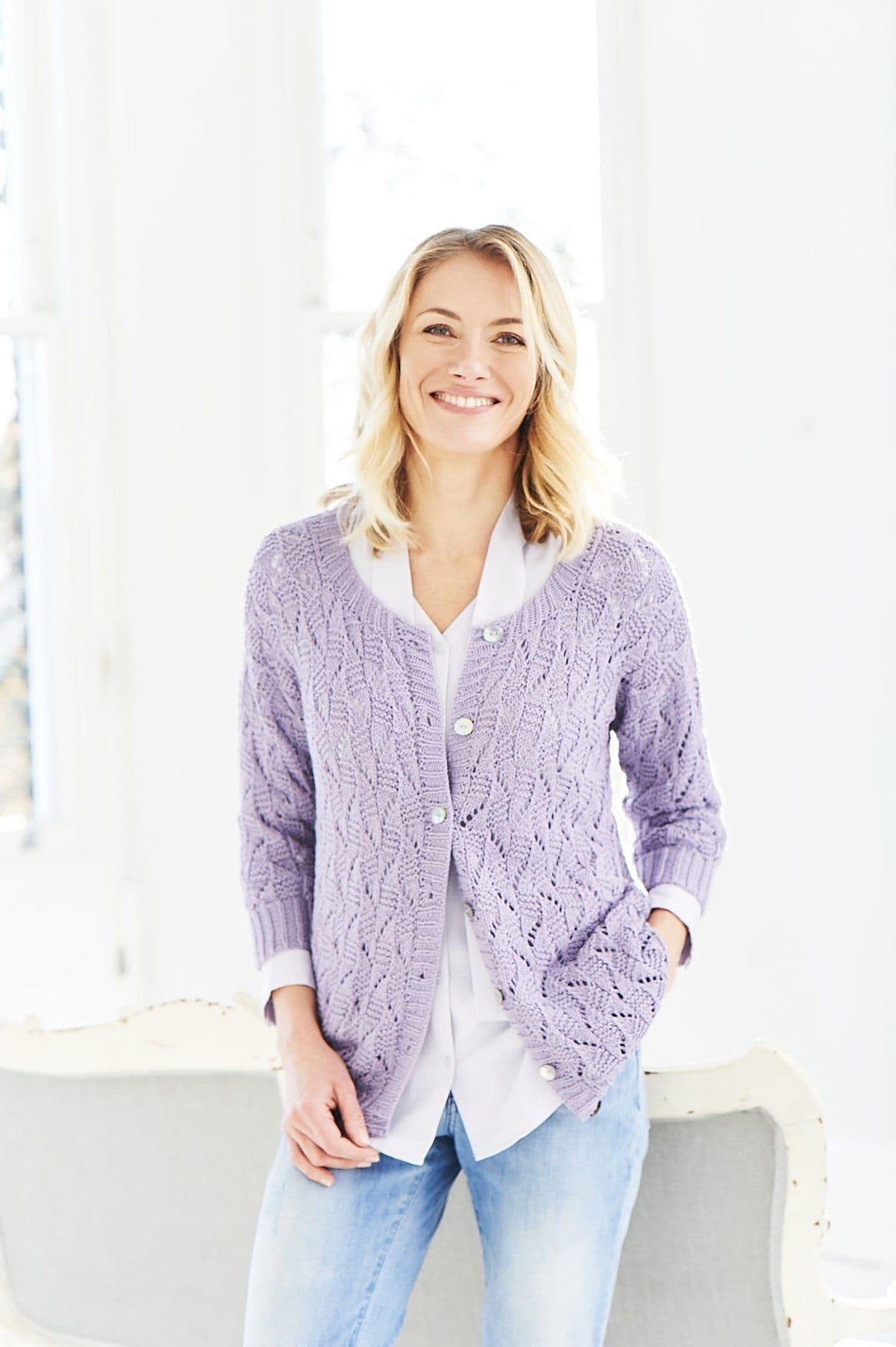 Stylecraft Naturals Bamboo Cotton DK Cardigan & Vest Pattern 9752 - PDF Download