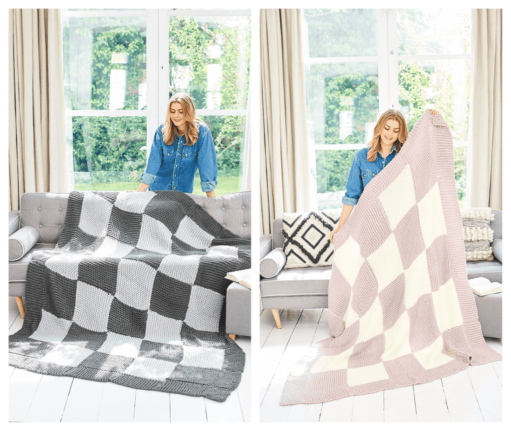 Stylecraft Special XL Chunky Blankets [Pattern 9934] - PDF Download