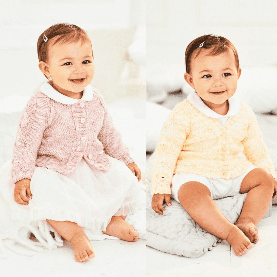 Stylecraft Sweet Dreams DK Cardigan Pattern 9897 - PDF Download